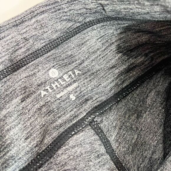 Athleta Excursion Tight Leggings Womens Small Gray Pull-On Activewear Pants - Picture 5 of 9